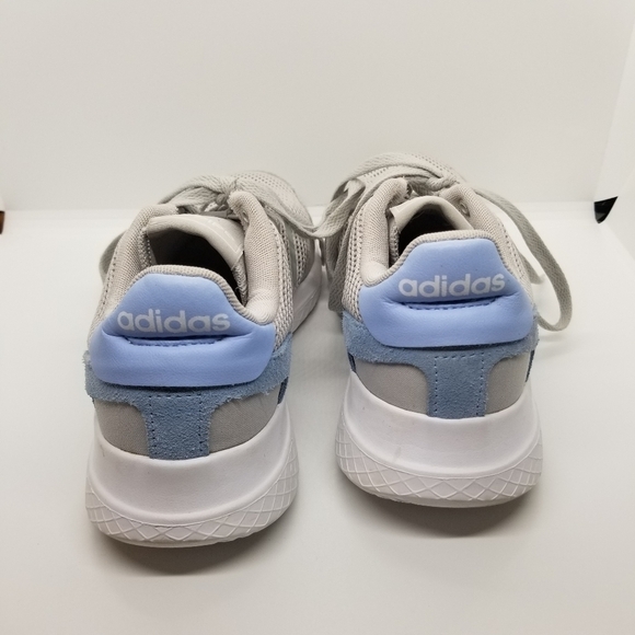 Adidas gray and blue cloudfoam archivo running sneakers size 6.5 - Picture 5 of 10